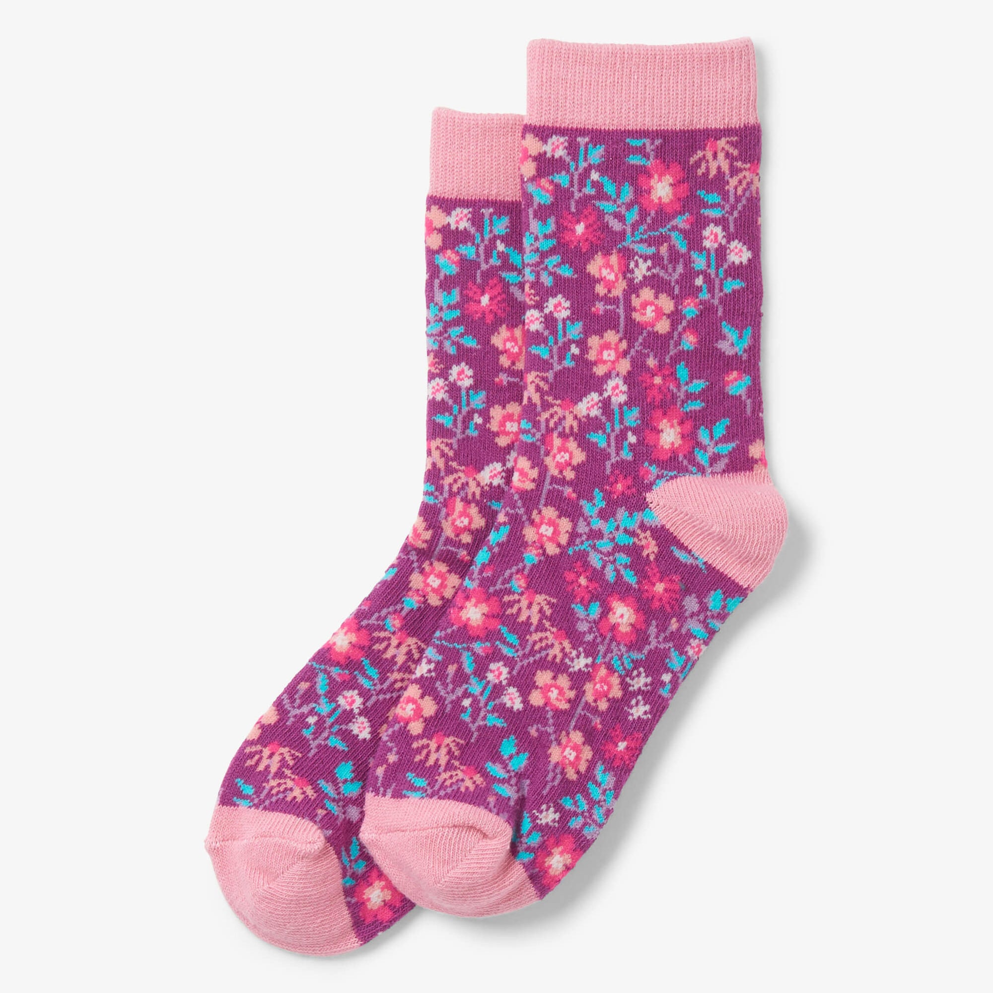 Hatley Wildflowers Kids Crew Sock - ShoeKid.ca