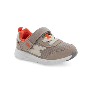 Stride Rite M2P ZIPS RUNNER - BEIGE Boys Casual Shoes - shoekid.ca