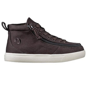 Billy Brown Classic Kids High Top Adaptive Sneaker (EasyOn) - ShoeKid.ca