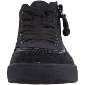 Billy Classic Kids Black High Top Adaptive Sneaker (EasyOn) - ShoeKid.ca