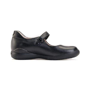 Biomecanics Negro Napa Mercedes Girls Leather Uniform Shoes - ShoeKid.ca