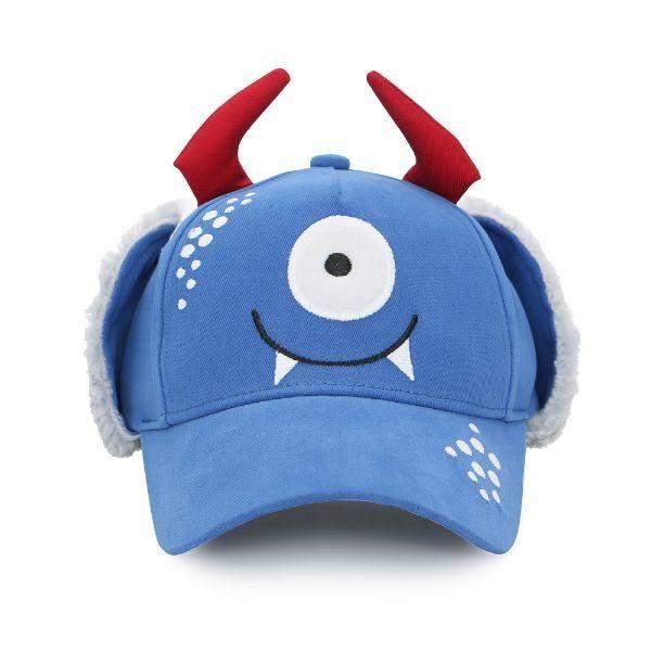 Flapjacks 3D Caps with Earflaps Monster - ShoeKid.ca