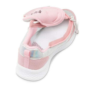 Friendly Kids Adventure Cherry Blossom Girls Adaptable Running Shoes (EasyOn/Off) - ShoeKid.ca