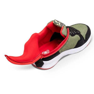 Friendly Kids Excursion Camo Boys Adaptable Running Shoes (AFO Compatible) - ShoeKid.ca