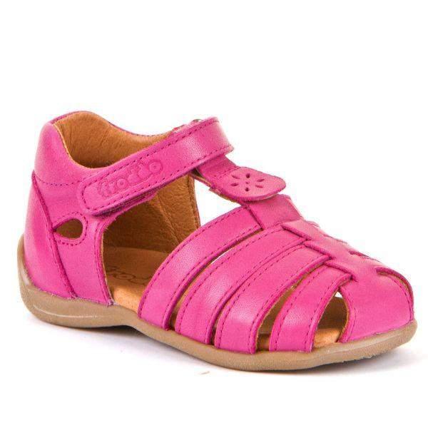 Froddo Baby Toddler Leather Fuchsia Girls Sandals - ShoeKid.ca
