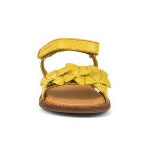 Froddo Girls Yellow Leather Sandals (Little Kids/Big Kids) - ShoeKid.ca