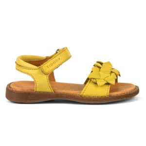 Froddo Girls Yellow Leather Sandals (Little Kids/Big Kids) - ShoeKid.ca