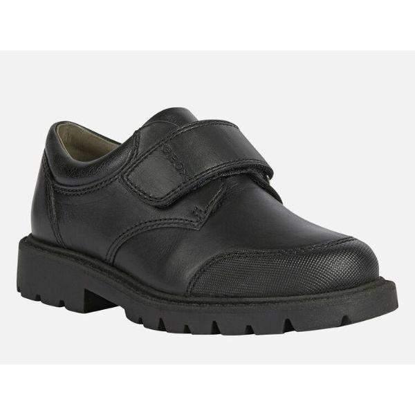 Geox/J16FAD/J SHAYLAX B. D Boys Uniform Shoes (Scuff Guard) - ShoeKid.ca