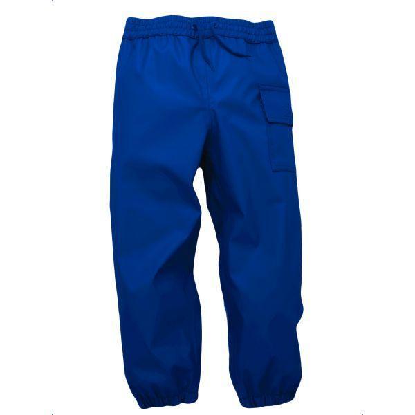 Hatley Boys Navy Rain Pants Navy (100% Waterproof) - ShoeKid.ca
