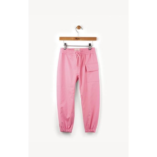 Hatley Kids Girls Pink Rain Pants (100% Waterproof) - ShoeKid.ca
