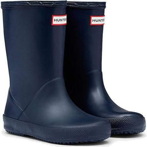 Hunter Kids First Classic Navy Rain Boots - ShoeKid.ca