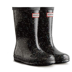 Hunter Kids Original First Classic Giant Glitter Rain Boots/Little Kid - ShoeKid.ca