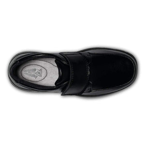 Hush Puppies GAVIN Boys Leather Uniform Shoes - ShoeKid.ca