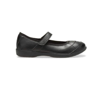 Hush Puppies Rudy Girls Black Uniform Shoes - ShoeKid.ca