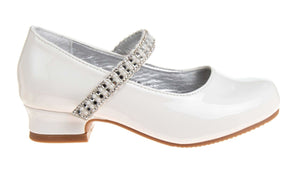Josmo Girls White Dress Shoes (Little Kid/Youth) - ShoeKid.ca