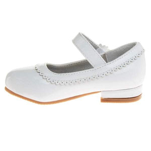 Josmo Girls White Dress Shoes (Toddler) - ShoeKid.ca