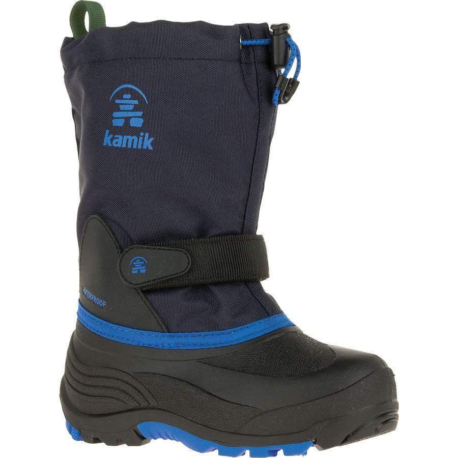 Kamik Kids Waterbug5 Waterproof Boys Winter Boots -40C - ShoeKid.ca