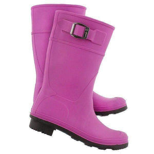 Kamik Raindrops Viola Girls Rain Boots / Made in Canada - ShoeKid.ca