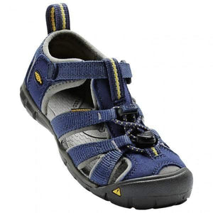 Keen Seacamp II CNX Blue Depths Gargoyle Little/Big Kids Sandals (Water Friendly) - ShoeKid.ca