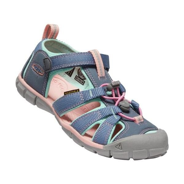 Keen Seacamp II CNX Flint stone Little/Big Kids Sandals (Water Friendly) - ShoeKid.ca