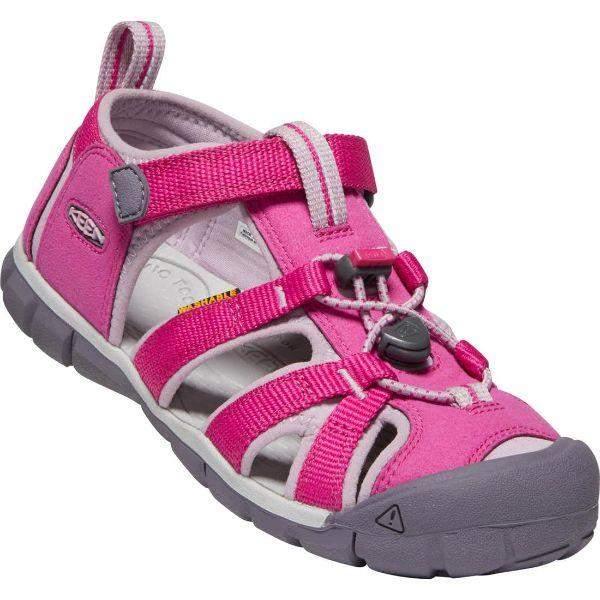 KEEN Seacamp II CNX Girls Sandals Very Berry Dawn Pink - ShoeKid.ca