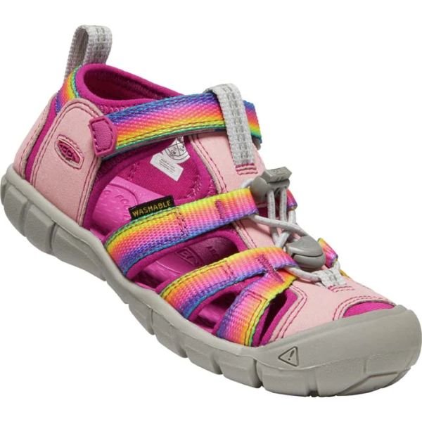 KEEN SEACAMP II CNX FUCHSIA LITTLE/BIG KIDS SANDALS (WATER FRIENDLY) - ShoeKid.ca