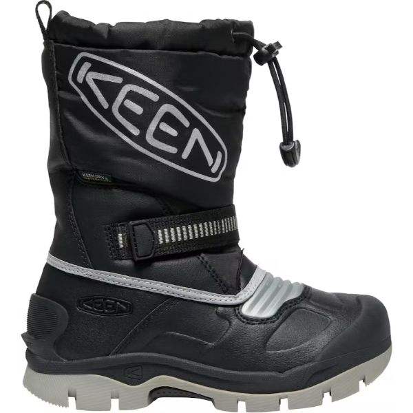 Keen Snow Troll Black Waterproof Boys Winter Boots -40C - ShoeKid.ca