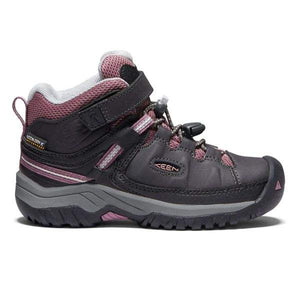 Keen Targhee Mid Waterproof C-Raven Girls Hiking Shoes - ShoeKid.ca