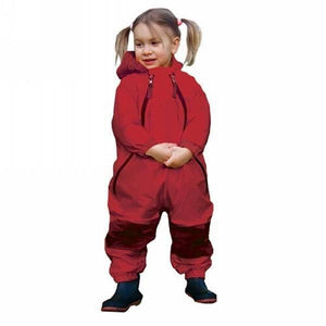 Muddy Buddy Waterproof Splash Suit - Red - ShoeKid.ca