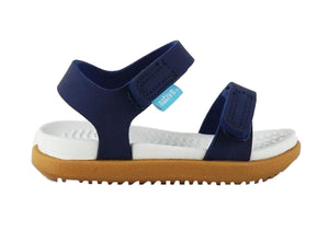 Native Charley Regatta Blue Boys Sandals Water Friendly (Toddler/Kids) - ShoeKid.ca