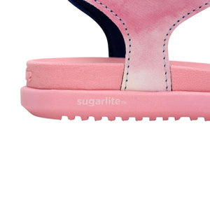 Native Charley Sugarlite Print Princess Pink Girls Sandals  Water Friendly - ShoeKid.ca