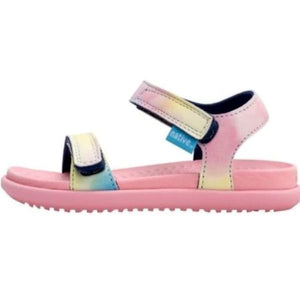 Native Charley Sugarlite Print Princess Pink Girls Sandals  Water Friendly - ShoeKid.ca