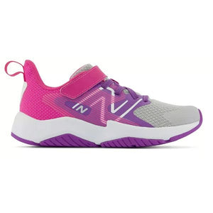 New Balance Rave Run V2 Bungee Lace with Top Strap Girls Running Shoes - ShoeKid.ca