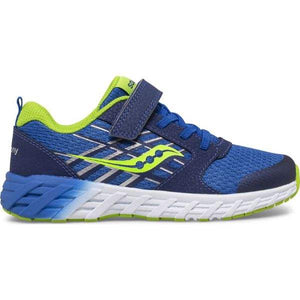Saucony Blue Wind A/C Boys Running Shoes - ShoeKid.ca