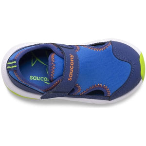 Saucony Quicksplash Navy Boys Sneaker Sandals (Water Friendly) - ShoeKid.ca