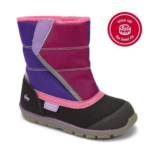 See Kai Run Baker Kids 100% Waterproof Lightweight Winter Boots -35F Rated - ShoeKid.ca