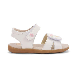 See Kai Run Olivia III Toddler Girls White Leather Sandals - ShoeKid.ca