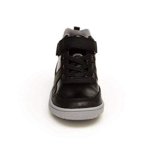 Stride Rite Boys Ryker High Top Toddler Black Leather Boots - ShoeKid.ca