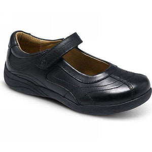 Stride Rite Claire Black Uniform Girls Leather Shoes - ShoeKid.ca