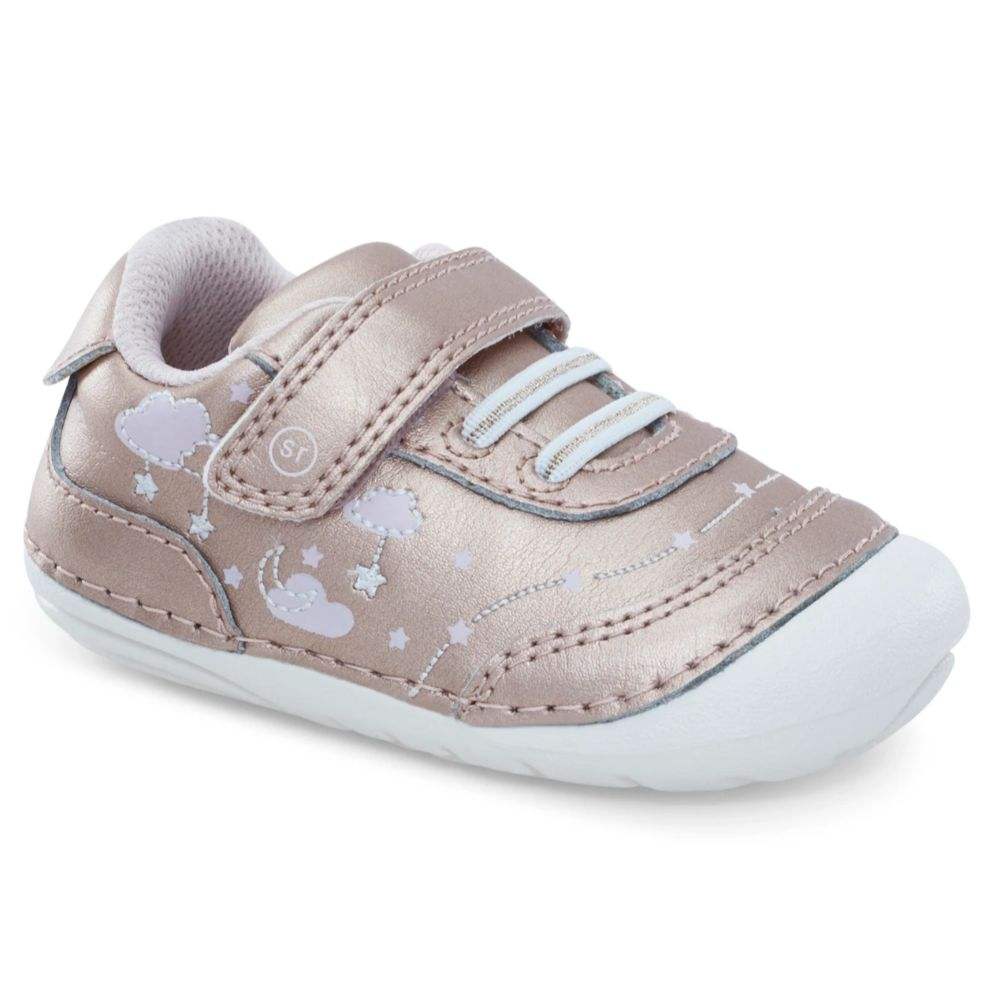 Stride Rite Girls Adalyn Sneaker Baby Toddler Leather Sneaker - ShoeKid.ca