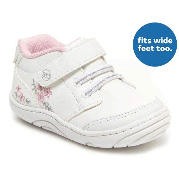 Stride Rite Girls Taye Leather sneaker - ShoeKid.ca