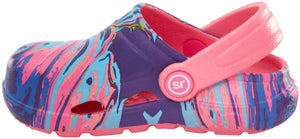 Stride Rite Kids Bray Girls Rainbow Water Friendly Clog Sandals (Toddler/Little Kids) - ShoeKid.ca