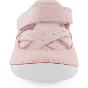 Stride Rite Kiki Pink Girls Baby Leather Sandals - ShoeKid.ca