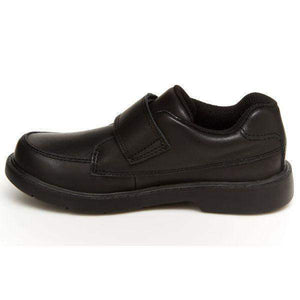 Stride Rite Laurence Boys Leather Black Uniform Shoes - ShoeKid.ca