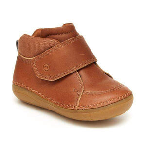 Stride Rite Mateo Baby Toddler Soft Motion Brown Leather Boots - ShoeKid.ca