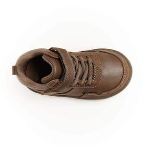 Stride Rite Ryker High Top Toddler Leather Sneaker Boots - ShoeKid.ca