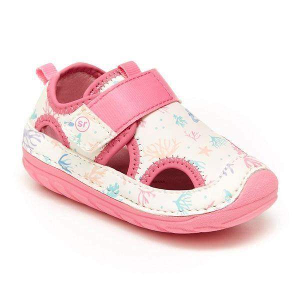 Stride Rite Splash White Multi Infant/Toddler Sandals (Water Friendly) - ShoeKid.ca