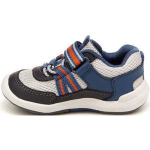 Stride Rite SRT Jasper Gray Toddler Sneakers (Machine Washable) - ShoeKid.ca