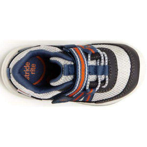 Stride Rite SRT Jasper Gray Toddler Sneakers (Machine Washable) - ShoeKid.ca