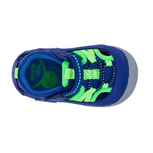 Stride Rite Tobias Blue Infant/Toddler Sneaker Sandals - ShoeKid.ca